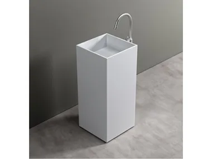 ICUBE - Freestanding Corian® washbasin _ Acquapazza