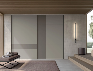 MONDRIAN - Wooden wardrobe with sliding doors _ Adok