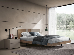 BLADE - Wooden double bed _ Adok