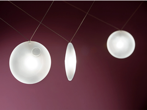 OSTRICA - LED Borosilicate glass pendant lamp _ Album