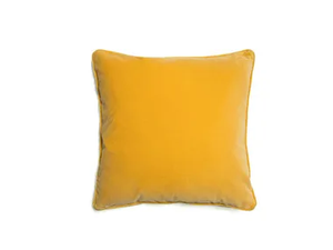 SIÉGE VELVET 0176 Pure Yellow - Cushion _ Aldeco