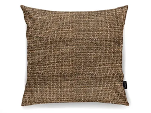 NECESSAIRES FR Linen Raffia - Square solid-color cushion _ Aldeco