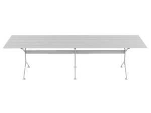 FRAMETABLE 295XL OUTDOOR - Rectangular aluminium garden table _ Alias