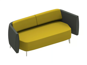 AIRWAVE 27 - Fabric sofa with backrest and leg base _ Altek