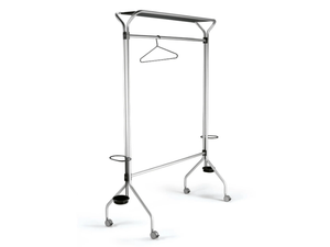 VERTIGO LV63 - Anodized aluminium coat stand with umbrella stand _ Altek