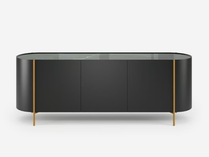 RIVANO - Ceramic and MDF sideboard with doors _ Anesis