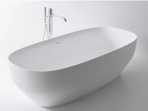 AGO - Freestanding oval Ceramilux® bathtub _ Antoniolupi