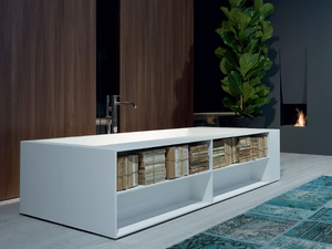 BIBLIO - Corian® bathtub _ Antoniolupi