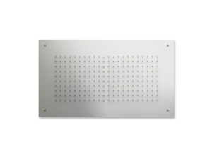 H2O 70X40 - Rectangular ceiling mounted stainless steel overhead shower _ Aquademy