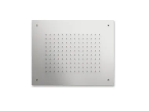 H2O 50X40 - Rectangular ceiling mounted stainless steel overhead shower _ Aquademy