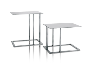 LOFT - Stainless steel side table _ Arketipo