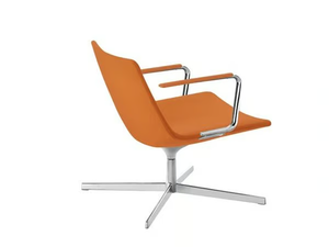 CATIFA 60 - With 4-spoke base easy chair with armrests _ Arper