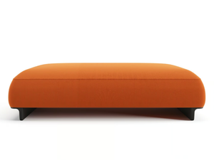 RALIK - Upholstered fabric bench _ Arper