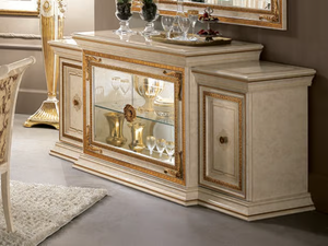 LEONARDO - Wooden sideboard with doors _ Arredoclassic