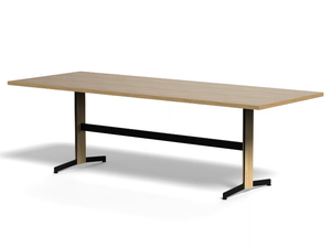 PIANA WOOD XL - Rectangular wood veneer table _ Arrmet