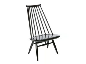 MADEMOISELLE - Birch easy chair high-back _ Artek