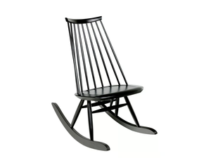 MADEMOISELLE - Rocking birch easy chair _ Artek