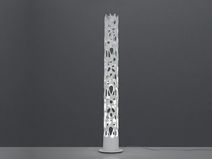 NEW NATURE - LED chrome plated steel floor lamp _ Artemide