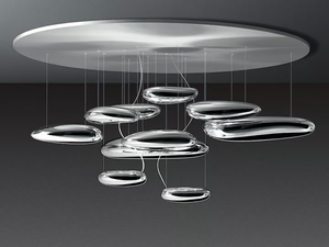 MERCURY - Aluminium and ABS ceiling lamp _ Artemide