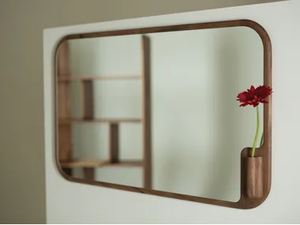 MUSE - Framed solid wood mirror _ Artisan