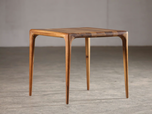 LATUS - Square wooden table _ Artisan