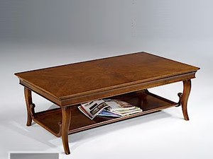 ELEONORA - Low solid wood coffee table with storage space _ Arvestyle