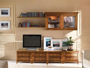 SALIERI - Sectional solid wood storage wall _ Arvestyle