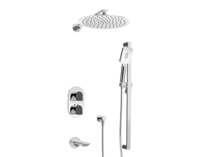 ACCENT B56 - Thermostatic Recessed bathtub set with hand shower _ BARIL