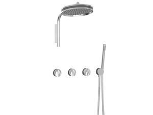 FLORA B47 - Thermostatic shower set with overhead shower _ BARIL