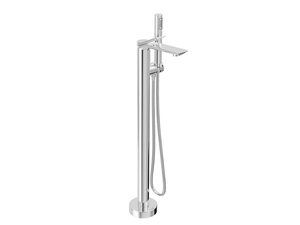 PROFILE B46 - Floor standing 1 hole bathtub mixer with hand shower _ BARIL