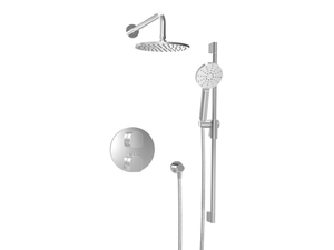 SENS B45 - Thermostatic shower set with overhead shower _ BARIL