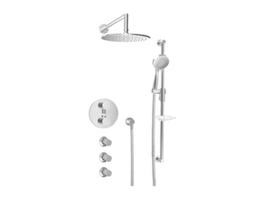 ZIP B66 - Thermostatic shower set with overhead shower _ BARIL