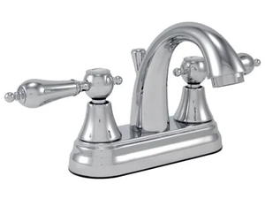 RALPH B18 - 3 hole countertop washbasin tap with individual rosettes _ BARIL