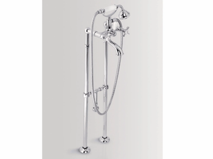 ALDEN - Floor standing bathtub tap with hand shower _ BATH&BATH