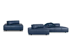 PANAMA BOLD - Modular leather sofa _ BAXTER