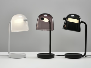 MONA - LED blown glass table lamp with dimmer _ BROKIS