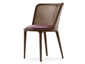 CHERIE - Vienna straw chair with integrated cushion _ BertO