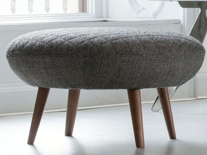 HANNA - Fabric footstool _ BertO