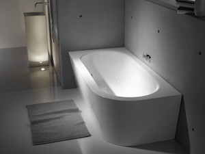 BETTESTARLET IV SILHOUETTE - Asymmetric enamelled steel bathtub _ Bette