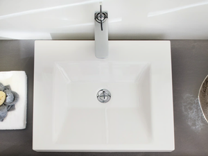 BETTEAQUA - Countertop enamelled steel washbasin _ Bette