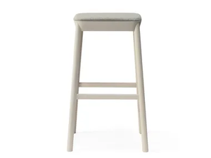 DRUM 075 - High beech stool with integrated cushion _ Billiani