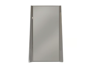 FOLD - Rectangular wall mirror with glass frame _ Bonaldo