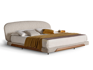 OLOS BED - Upholstered fabric double bed _ Bonaldo