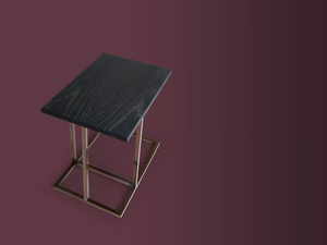 KRIS-TAV - Rectangular wooden side table _ Borzalino