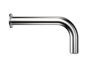 NOBU - INOX AISI 316L - Wall-mounted stainless steel overhead shower with arm _ Bossini