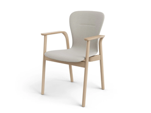 FEEL - Stackable chair with armrests _ Brunner