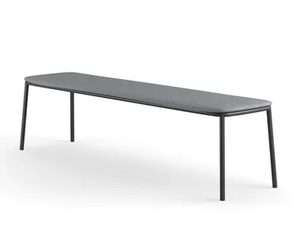 NATE S - Upholstered steel bench _ Brunner