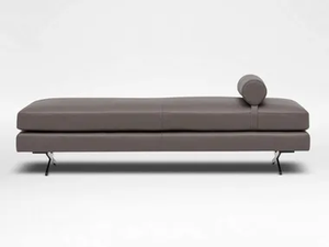 WAKE - Upholstered leather day bed _ CAMERICH