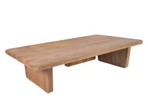 70 - Rectangular teak garden side table _ CBdesign