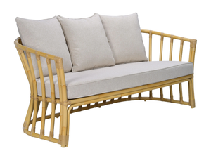 CANE-B - 2 seater fabric garden sofa _ CBdesign